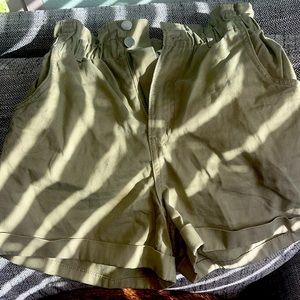 high waist shorts